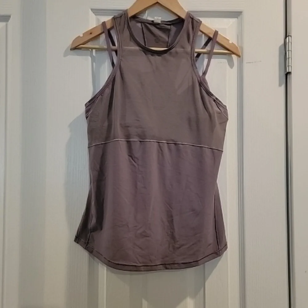 Lululemon Fresh in Mesh tank top - Dusky Lavender - Picture 6 of 11